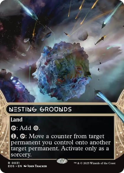 Nesting Grounds (0031) (Borderless), Edge of Eternities: Stellar Sights 31