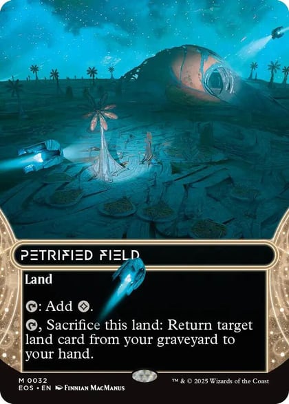 Petrified Field (0032) (Borderless), Edge of Eternities: Stellar Sights 32