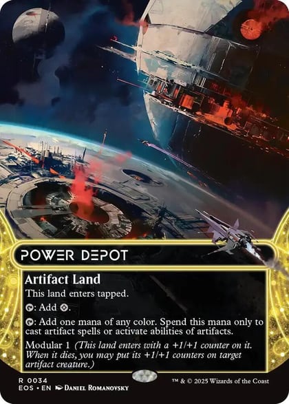 Power Depot (0034) (Borderless), Edge of Eternities: Stellar Sights 34