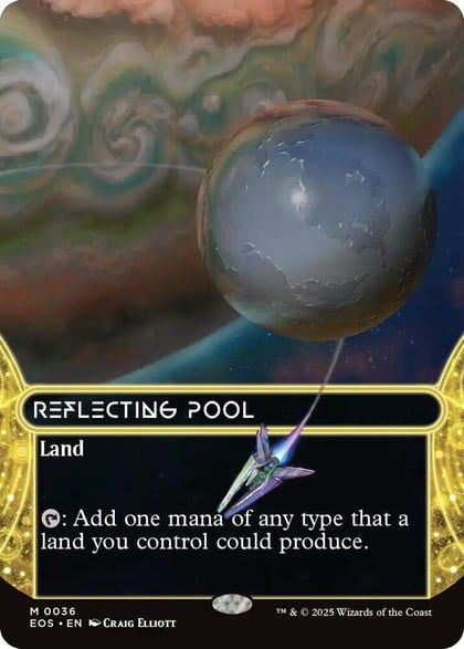 Reflecting Pool (0036) (Borderless), Edge of Eternities: Stellar Sights 36