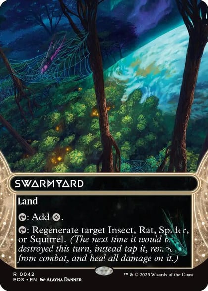Swarmyard (0042) (Borderless), Edge of Eternities: Stellar Sights 42