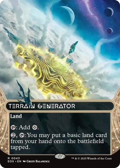 Terrain Generator (0043) (Borderless), Edge of Eternities: Stellar Sights 43
