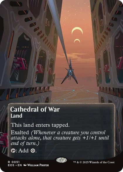 Cathedral of War (0051) (Borderless), Edge of Eternities: Stellar Sights 51