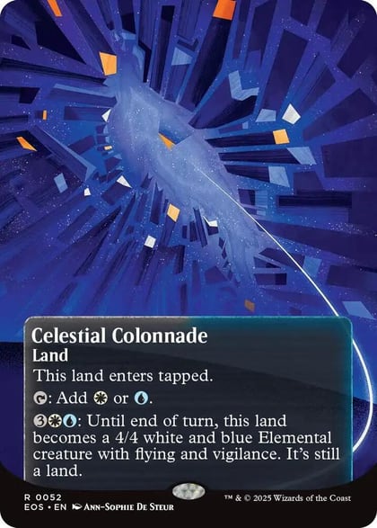 Celestial Colonnade (0052) (Borderless), Edge of Eternities: Stellar Sights 52