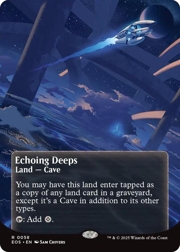 Echoing Deeps (0058) (Borderless), Edge of Eternities: Stellar Sights 58