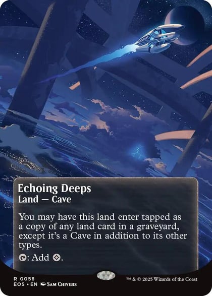 Echoing Deeps (0058) (Borderless), Edge of Eternities: Stellar Sights 58