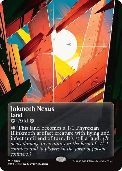 Inkmoth Nexus (0065) (Borderless), Edge of Eternities: Stellar Sights 65