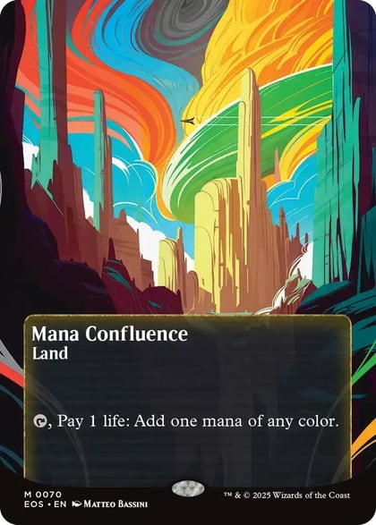 Mana Confluence (0070) (Borderless), Edge of Eternities: Stellar Sights 70