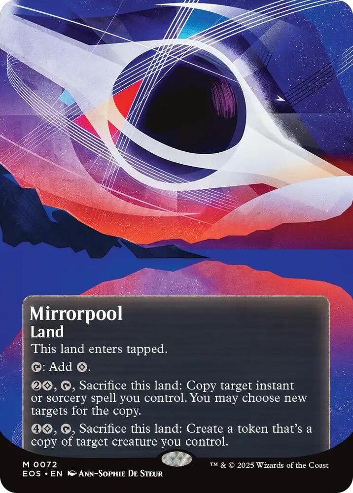 Mirrorpool (0072) (Borderless), Edge of Eternities: Stellar Sights 72