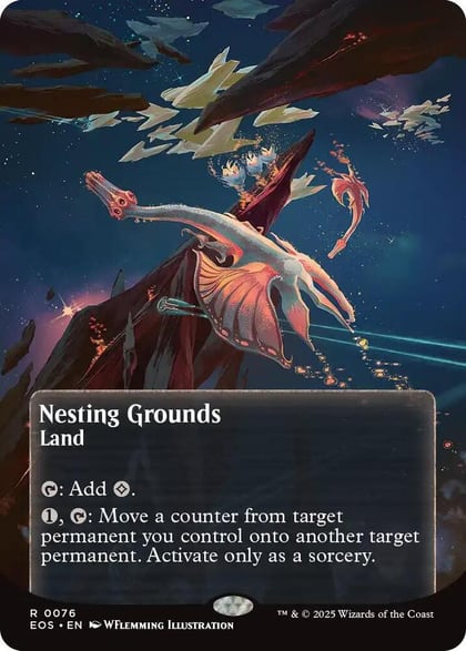 Nesting Grounds (0076) (Borderless), Edge of Eternities: Stellar Sights 76