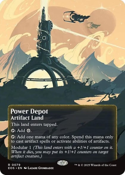 Power Depot (0079) (Borderless), Edge of Eternities: Stellar Sights 79