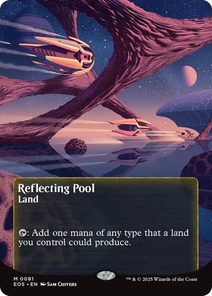 Reflecting Pool (0081) (Borderless), Edge of Eternities: Stellar Sights 81