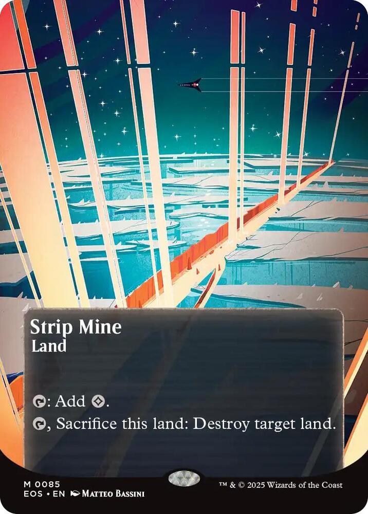 Strip Mine (0085) (Borderless), Edge of Eternities: Stellar Sights 85