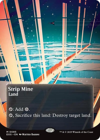 Strip Mine (0085) (Borderless), Edge of Eternities: Stellar Sights 85