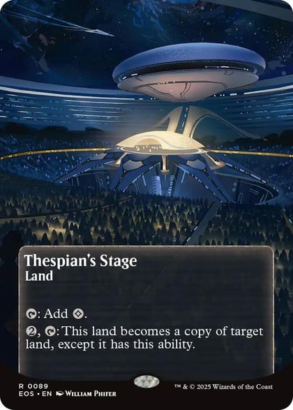 Thespian's Stage (0089) (Borderless), Edge of Eternities: Stellar Sights 89