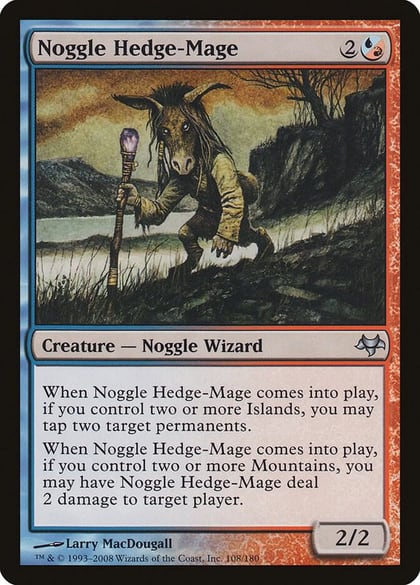 Noggle Hedge-Mage, Eventide 108