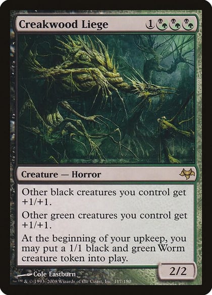Creakwood Liege, Eventide 117