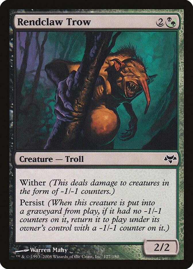 Rendclaw Trow, Eventide 127