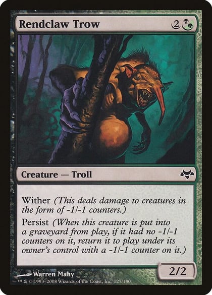 Rendclaw Trow, Eventide 127