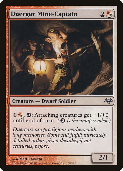 Duergar Mine-Captain, Eventide 138
