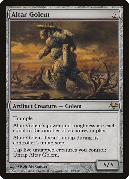Altar Golem, Eventide 166