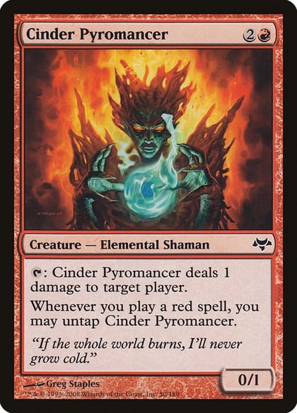 Cinder Pyromancer, Eventide 50