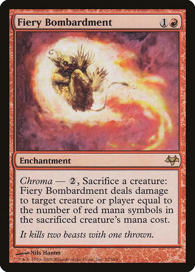 Fiery Bombardment, Eventide 52