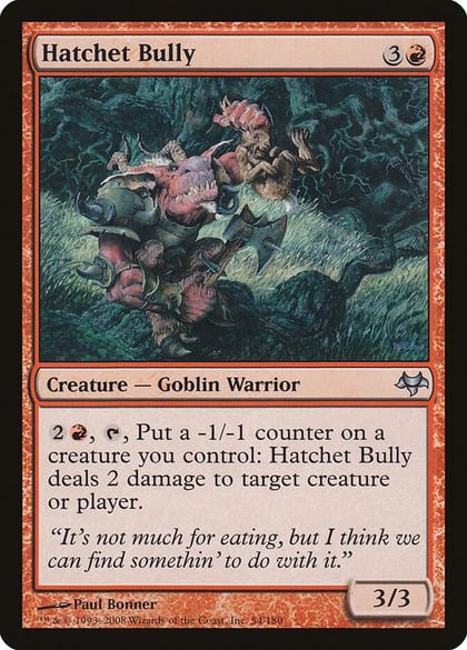 Hatchet Bully, Eventide 54