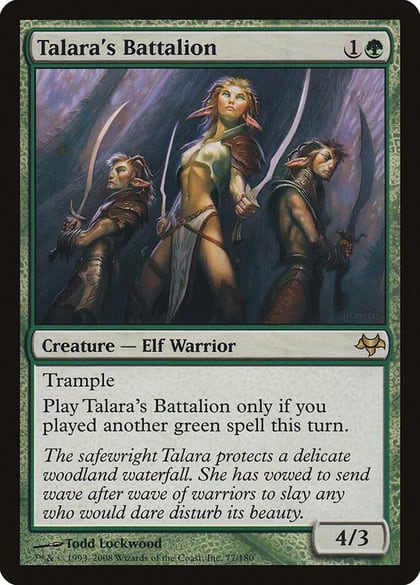 Talara's Battalion, Eventide 77