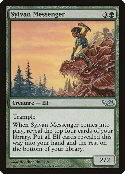 Sylvan Messenger, Duel Decks: Elves vs. Goblins 12