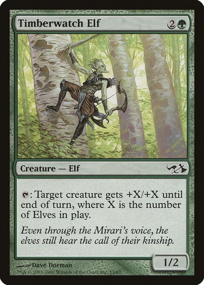 Timberwatch Elf, Duel Decks: Elves vs. Goblins 13