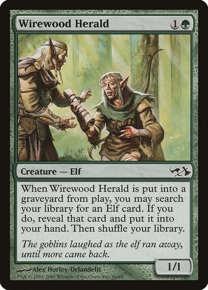 Wirewood Herald, Duel Decks: Elves vs. Goblins 16