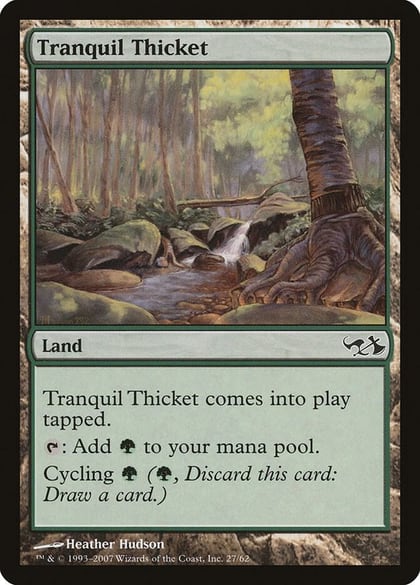 Tranquil Thicket, Duel Decks: Elves vs. Goblins 27