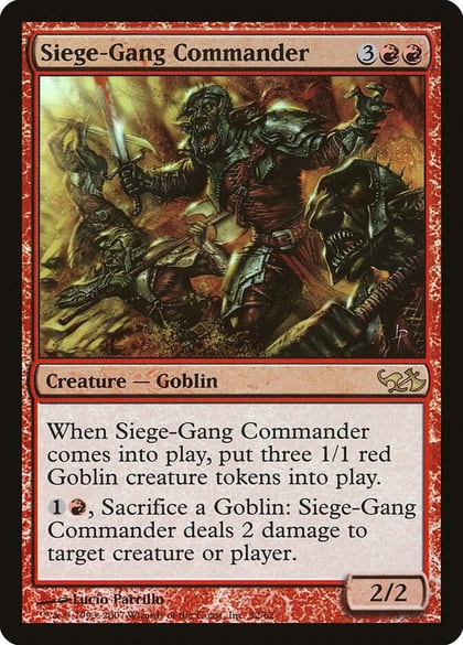 Siege-Gang Commander, Duel Decks: Elves vs. Goblins 32