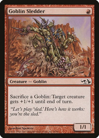 Goblin Sledder, Duel Decks: Elves vs. Goblins 41