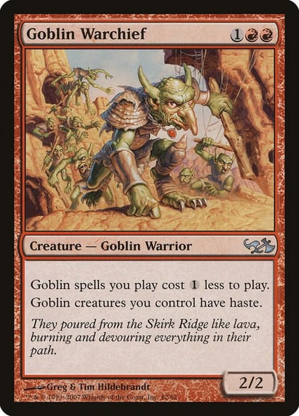 Goblin Warchief, Duel Decks: Elves vs. Goblins 42