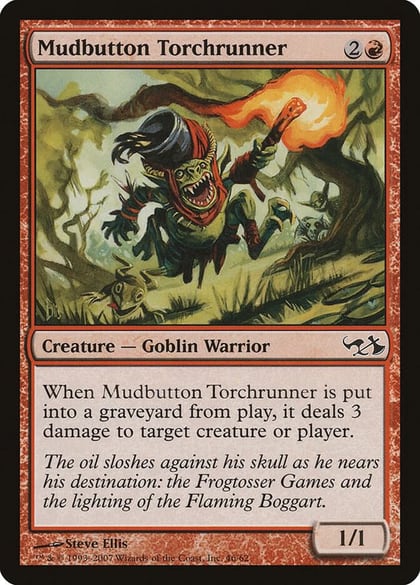 Mudbutton Torchrunner, Duel Decks: Elves vs. Goblins 46