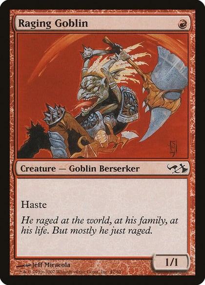 Raging Goblin, Duel Decks: Elves vs. Goblins 47