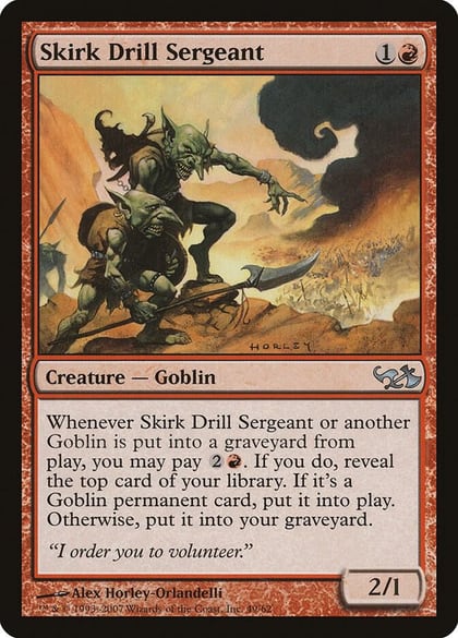 Skirk Drill Sergeant, Duel Decks: Elves vs. Goblins 49