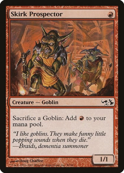 Skirk Prospector, Duel Decks: Elves vs. Goblins 51