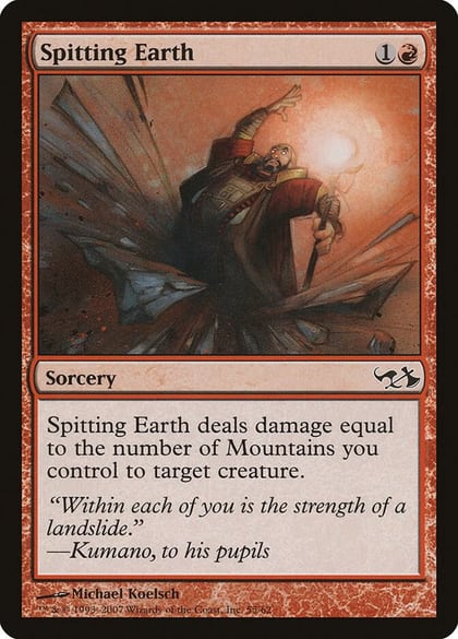 Spitting Earth, Duel Decks: Elves vs. Goblins 55