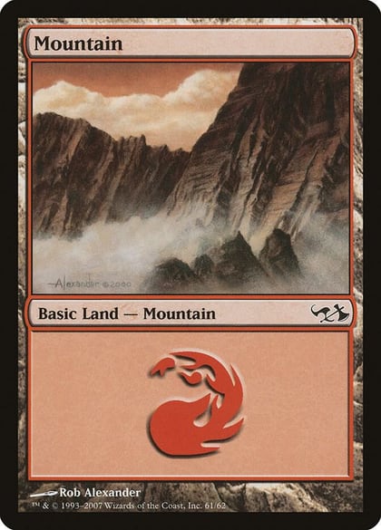 Mountain (61), Duel Decks: Elves vs. Goblins 61