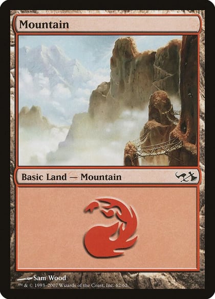 Mountain (62), Duel Decks: Elves vs. Goblins 62
