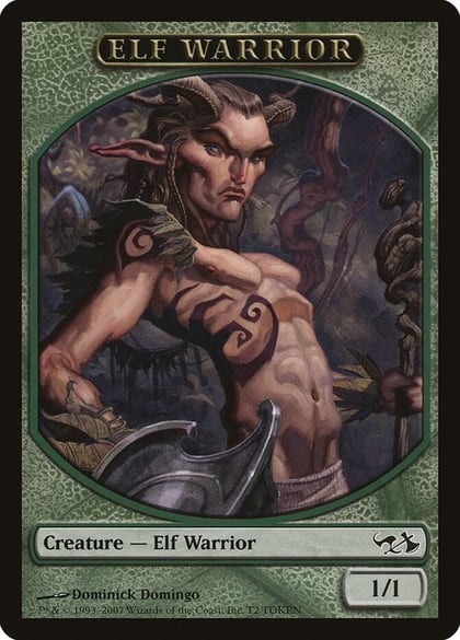Elf Warrior Token, Duel Decks: Elves vs. Goblins T2