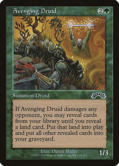 Avenging Druid, Exodus 105