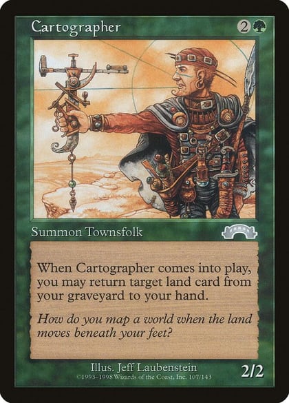 Cartographer, Exodus 107