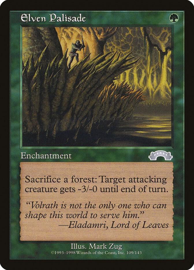 Elven Palisade, Exodus 109