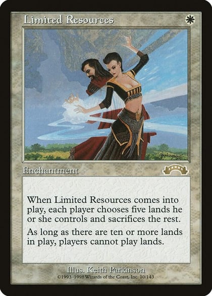 Limited Resources, Exodus 10