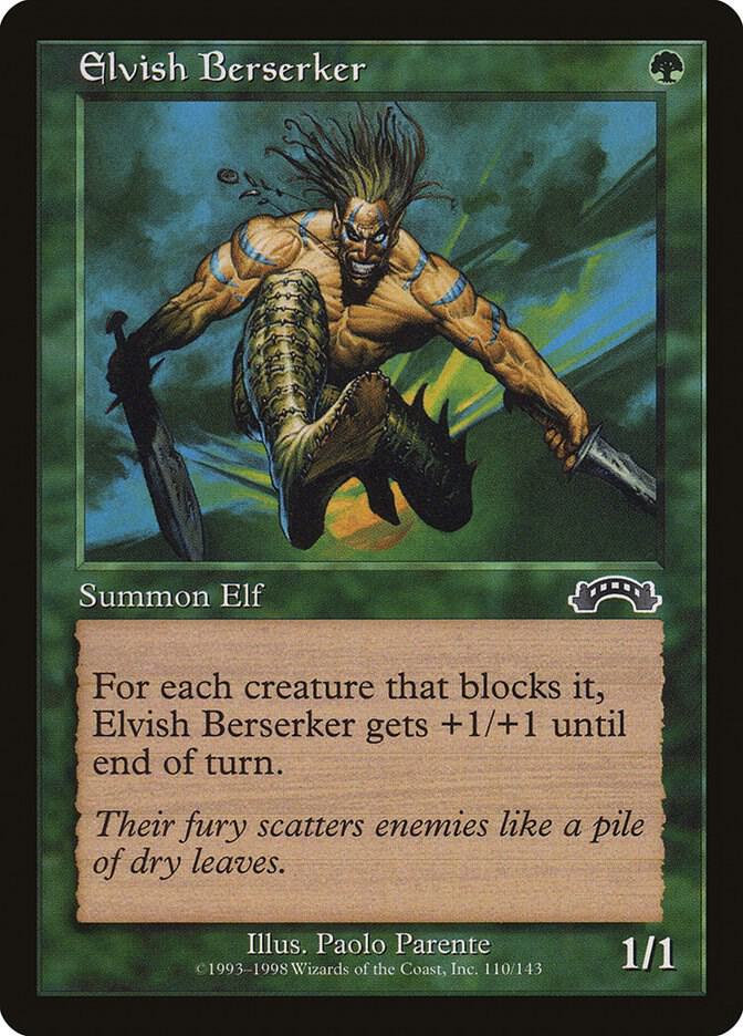 Elvish Berserker, Exodus 110