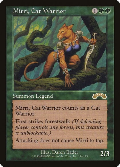 Mirri, Cat Warrior, Exodus 114